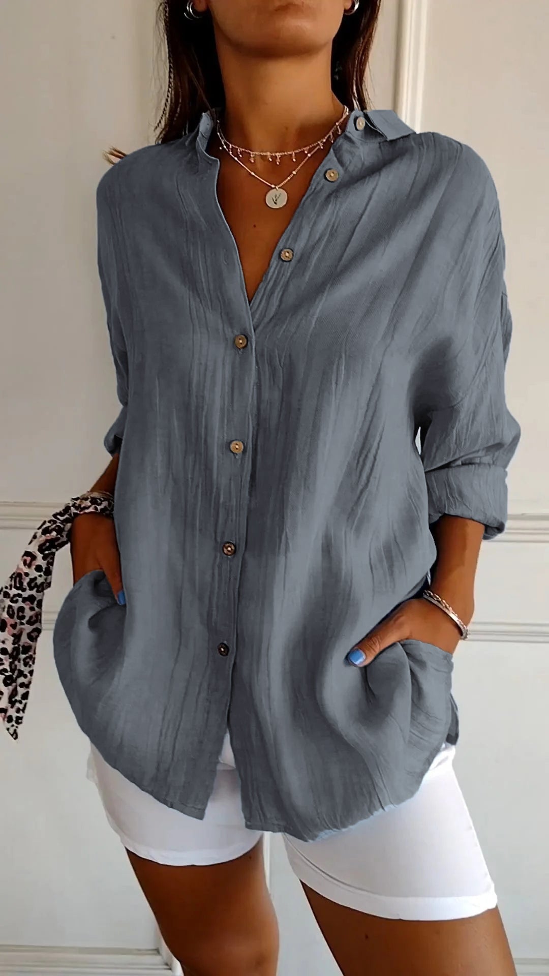 Saskia | Elegant ladies shirt