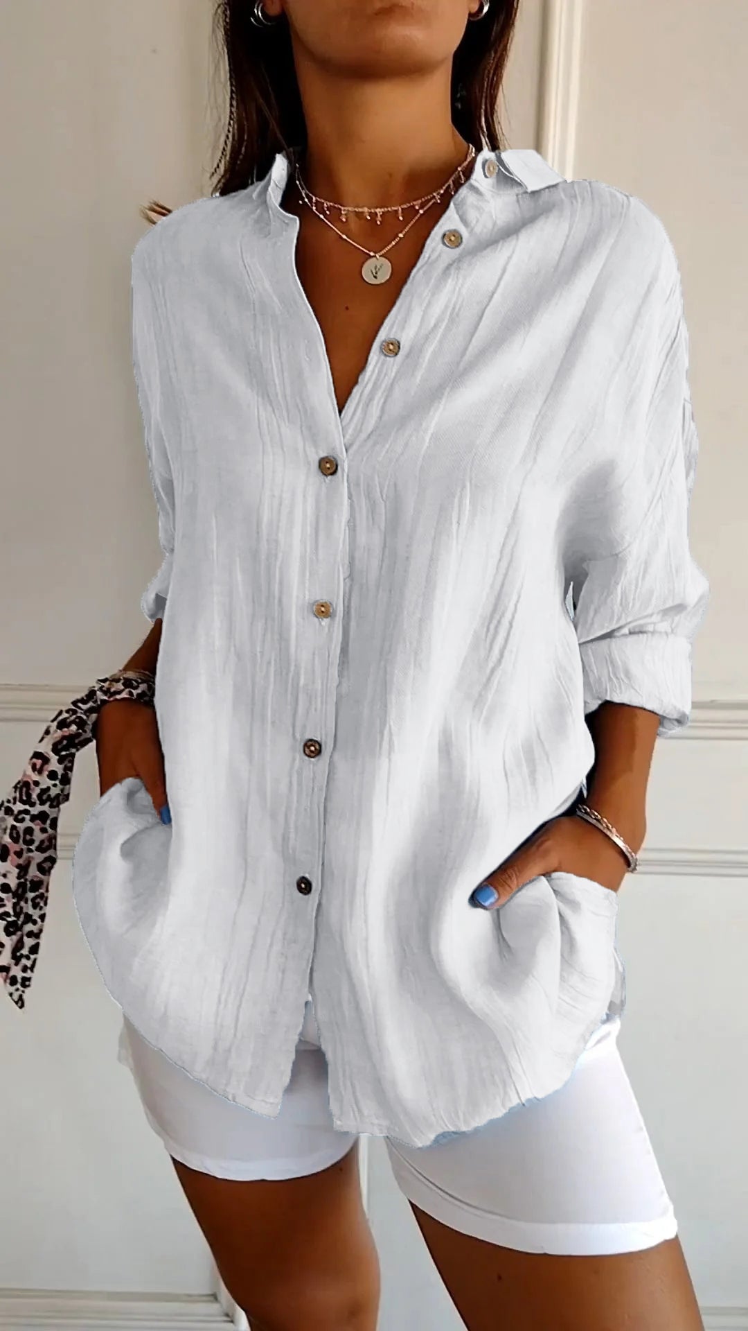 Saskia | Elegant ladies shirt