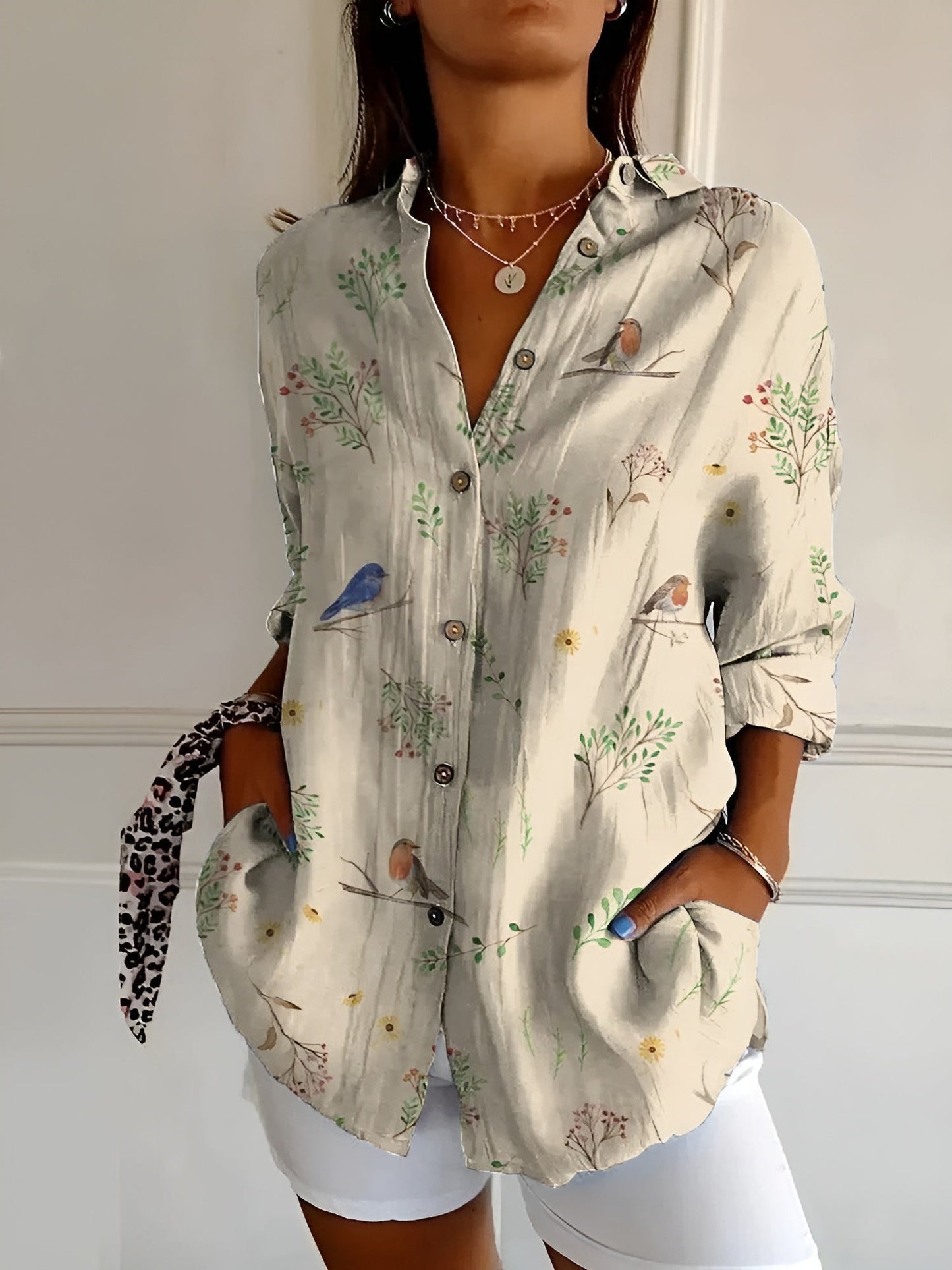 Freya™ - Women's Printed blouse