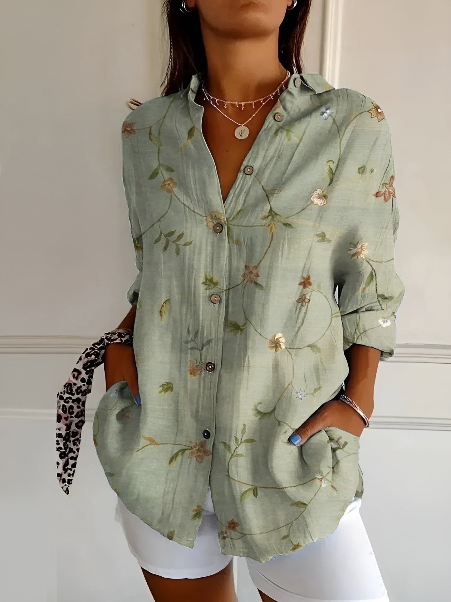 Freya™ - Women's Printed blouse